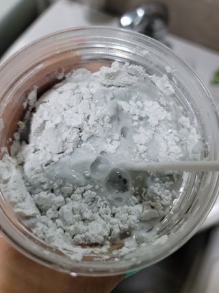 투비어레이디 젤리팩 25g /6종 중 랜덤3종 발송/ 도구가 필요없는 피부관리끝판왕 모델링팩 — 5점을 준 리뷰어가 2021년 6월 올린 사용 사진