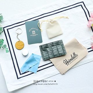 헤임달 Glossy 악어가죽 카드지갑 — 5점을 준 리뷰어가 2021년 5월 올린 사용 사진