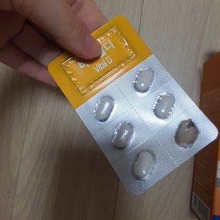 뉴트리션팩토리 비타프렙 바이탈디 비타민D 500mg — 5점을 준 리뷰어가 2021년 8월 올린 사용 사진