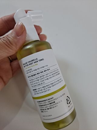 달리프 클로렐라 베러 루트 헤어토닉 100ml — 5점을 준 리뷰어가 2021년 4월 올린 사용 사진
