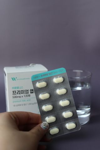 [푸름웰니스] 프리미엄 엽산 (500mgX120정) — 5점을 준 리뷰어가 2022년 6월 올린 사용 사진