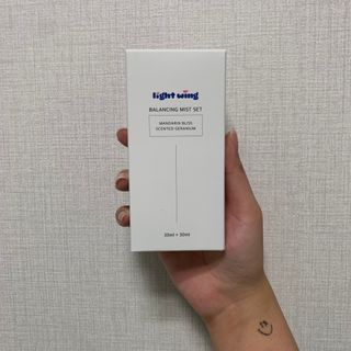 라이트윙 밸런싱 미스트 만다린 블리스+센티드 제라늄 SET — 5점을 준 리뷰어가 2021년 1월 올린 사용 사진
