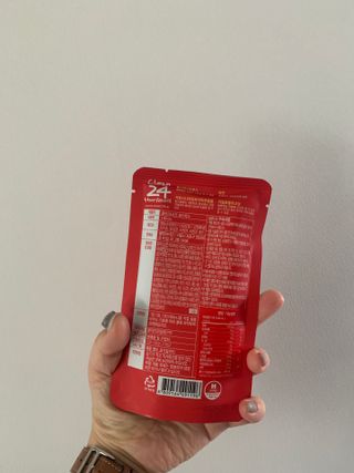 클린24시간 레드박스 1BOX(5포) + 전용보틀(500ml) — 4점을 준 리뷰어가 2024년 1월 올린 사용 사진