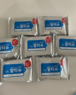 [엠메이데이] 안심 알티슈 20매 x 7 — 5점을 준 리뷰어가 2022년 1월 올린 사용 사진