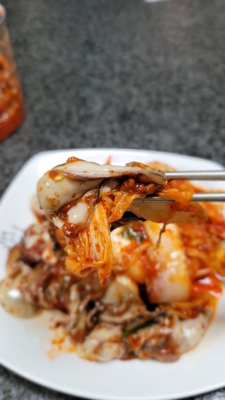 셰프애찬 별미김치 굴겉절이 1kg — 4점을 준 리뷰어가 2022년 12월 올린 사용 사진