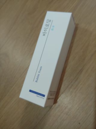 [바이로담] 저자극 약산성버블 폼 폼클렌징 150ml — 4점을 준 리뷰어가 2021년 4월 올린 사용 사진