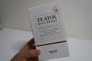 세렌디뷰티_이너뷰티 티톡스 로즈 베리 — 5점을 준 리뷰어가 2021년 5월 올린 사용 사진