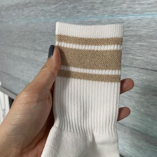 [사이즈가 있는 양말 필로이] 여자 골프 스포츠 중목 양말 2족 세트【 S, M, L 】3가지 사이즈 — 5점을 준 리뷰어가 2022년 9월 올린 사용 사진