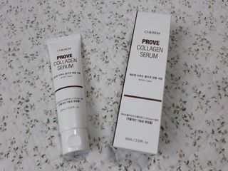 체르엠  프루브 콜라겐 앰플세럼 60ml 1병 — 4점을 준 리뷰어가 2021년 12월 올린 사용 사진