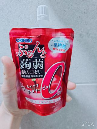 ORIHIRO 오리히로 곤약젤리 제로칼로리 130g 4종 4팩(맛별로 1팩씩) — 5점을 준 리뷰어가 2023년 3월 올린 사용 사진