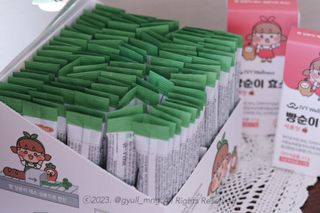 아이비웰니스 빵순이 식탁 위의 필수템! 빵순이 효소 키위맛 100포 + 석류맛 14포 (총 114포) — 5점을 준 리뷰어가 2023년 1월 올린 사용 사진