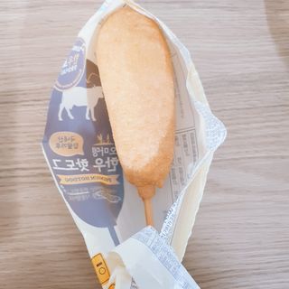 오마뎅 한우핫도그 — 5점을 준 리뷰어가 2021년 5월 올린 사용 사진