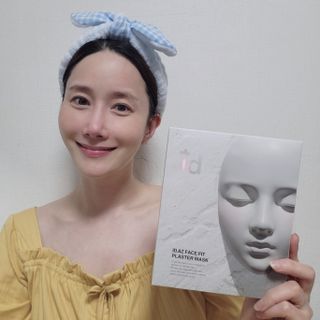 아이디플라코스메틱 페이스핏 플라스터 마스크 _ 리뉴얼 — 4점을 준 리뷰어가 2022년 5월 올린 사용 사진