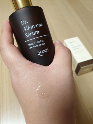 렉스리 닥터 올인원 세럼 Rexri Dr.All-in-one Serum — 5점을 준 리뷰어가 2021년 8월 올린 사용 사진
