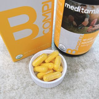 메디타민 비타민B 컴플렉스 — 5점을 준 리뷰어가 2021년 8월 올린 사용 사진