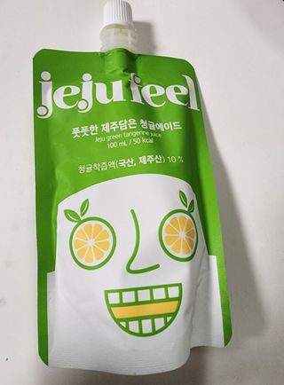 JEJUFEEL 풋풋한 제주담은 청귤에이드 — 5점을 준 리뷰어가 2022년 9월 올린 사용 사진