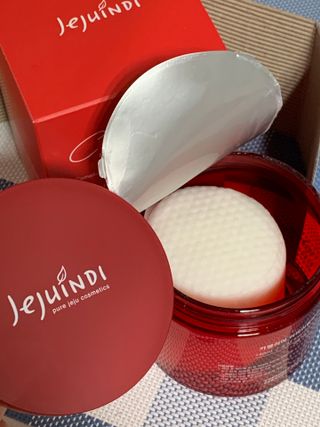 제주인디 카멜리아 리바이탈라이징 생기 패드 — 5점을 준 리뷰어가 2023년 7월 올린 사용 사진