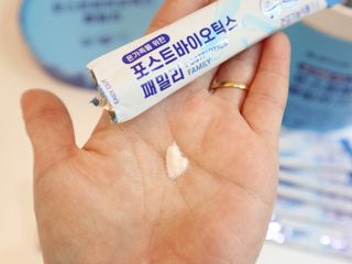서울약사신협_포스트바이오틱스패밀리_5g x 100포 — 5점을 준 리뷰어가 2021년 5월 올린 사용 사진