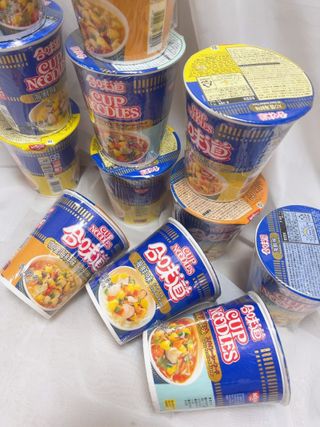 NISSIN 닛신 컵누들  4종 - 씨푸드오리지날, 씨푸드 스파이시, 씨푸드 커리, 씨푸드 XO소스 — 5점을 준 리뷰어가 2022년 12월 올린 사용 사진
