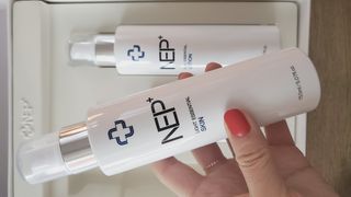 SOONWITH 순위드 NEP+ 스킨케어 3종 세트 — 4점을 준 리뷰어가 2021년 3월 올린 사용 사진