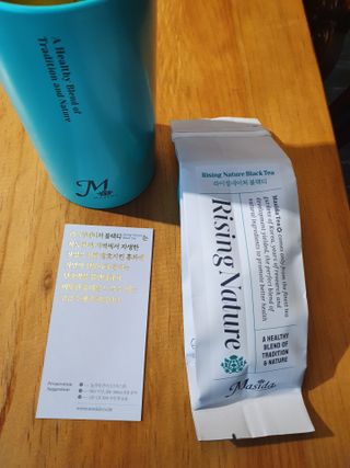 마시다 대자연이 빚은 프리미엄 수제 블렌딩 홍차, 라이징네이쳐블랙티 — 3점을 준 리뷰어가 2021년 5월 올린 사용 사진
