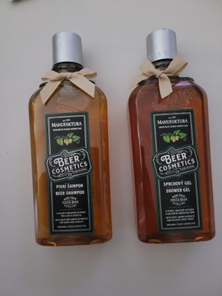 체코 비건화장품 마뉴팍투라 향좋은 천연 맥주샴푸 맥주샤워젤 — 4점을 준 리뷰어가 2022년 5월 올린 사용 사진