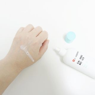 리더스코스메틱 리더스 카밍 바이오틱스 에센스 워터 — 5점을 준 리뷰어가 2021년 1월 올린 사용 사진