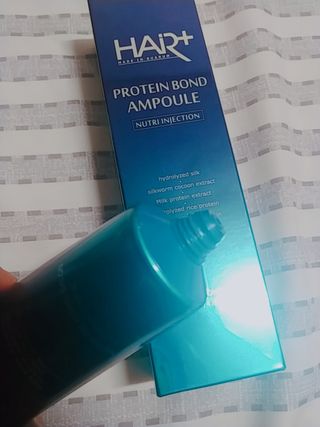 헤어플러스 단백질탈모샴푸 500ml+단백질본드앰플 145ml — 5점을 준 리뷰어가 2021년 4월 올린 사용 사진