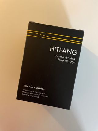 온가족 시원한샴푸 깨끗한두피 샴푸브러쉬 두피스케일링 히트팡블랙에디션 — 4.5점을 준 리뷰어가 2021년 8월 올린 사용 사진