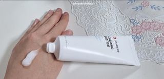 리더스코스메틱 리더스 카밍 바이오틱스 크림 마스크 — 4점을 준 리뷰어가 2021년 4월 올린 사용 사진