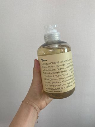 빅그린 안티 헤어로스 탈모 카렌듈라 바이옴 샴푸 500ml (지성두피용) — 5점을 준 리뷰어가 2022년 7월 올린 사용 사진