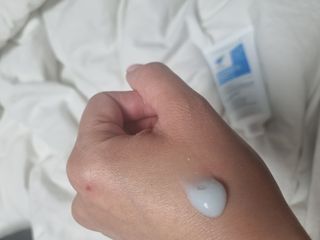 랑벨 수퍼내츄럴 아쿠아 수딩 크림 100ml — 5점을 준 리뷰어가 2022년 4월 올린 사용 사진