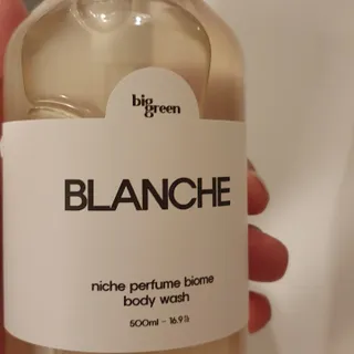 빅그린 니치 퍼퓸 바이옴바디워시 500ml(상탈, 블랙베리&베이, 블랑쉐 3종 중 택1) — 5점을 준 리뷰어가 2022년 8월 올린 사용 사진