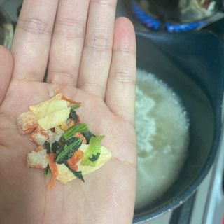 [풀무원] 자연은맛있다 정면, 백면, 홍면  세트 — 5점을 준 리뷰어가 2021년 4월 올린 사용 사진