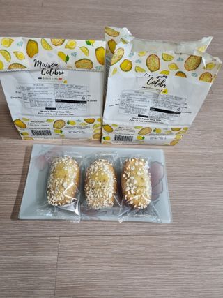 [메종콜리브리] 프랑스 마들렌 메종콜리브리 레몬 마들렌 2팩 — 5점을 준 리뷰어가 2022년 2월 올린 사용 사진