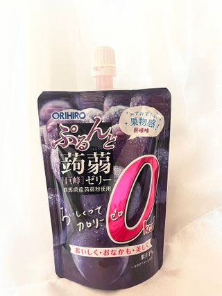 ORIHIRO 오리히로 곤약젤리 제로칼로리 130g 4종 4팩(맛별로 1팩씩) — 5점을 준 리뷰어가 2023년 3월 올린 사용 사진