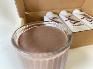 이너프 뮐크 초콜릿맛 — 5점을 준 리뷰어가 2022년 12월 올린 사용 사진
