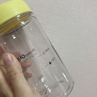 프로티원 단백질쉐이크 곡물맛 2주분 1통+보틀 — 3.5점을 준 리뷰어가 2021년 4월 올린 사용 사진