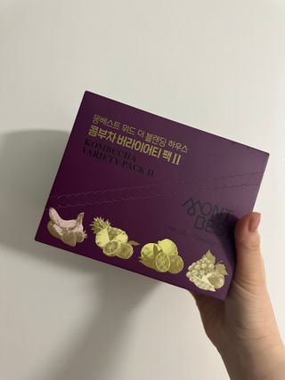 [몽베스트] 위드 더 블랜딩 하우스 콤부차 _ 버라이어티팩II — 5점을 준 리뷰어가 2024년 3월 올린 사용 사진