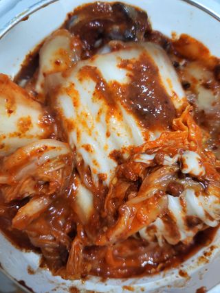 셰프애찬 별미김치 굴겉절이 1kg — 5점을 준 리뷰어가 2022년 12월 올린 사용 사진