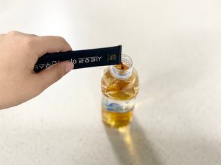 더리틀스 시트오르 아르기닌부스터 — 5점을 준 리뷰어가 2022년 11월 올린 사용 사진