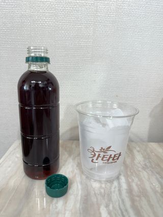 무라벨 바리스타룰스 디카페인 아메리카노 — 5점을 준 리뷰어가 2024년 4월 올린 사용 사진