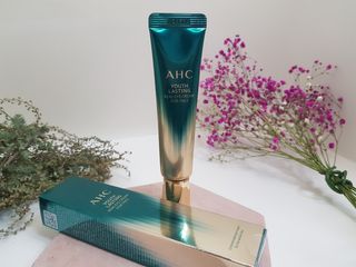 [NEW 탄력유턴 아이크림] AHC 유스 래스팅 리얼 아이크림 포 페이스 — 5점을 준 리뷰어가 2021년 2월 올린 사용 사진
