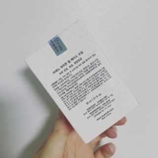 브에노 파리퀸 윌 페이스 오일 — 4.5점을 준 리뷰어가 2021년 7월 올린 사용 사진