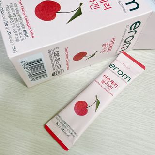 이롬 erom 타트체리 콜라겐 — 4점을 준 리뷰어가 2021년 3월 올린 사용 사진