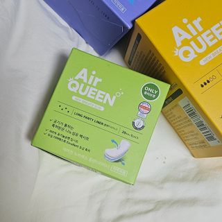 에어퀸 뉴브레스 유기농 생리대 4종 (팬티라이너 20P + 중형 10P + 대형 10P + 오버나이트 8P)_체험단 2차 — 5점을 준 리뷰어가 2024년 11월 올린 사용 사진