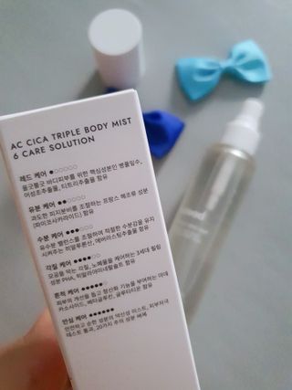 인스테드 아크 시카 트리플 바디미스트 — 4점을 준 리뷰어가 2021년 7월 올린 사용 사진