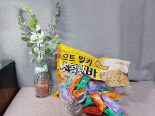 델리스 오트 밀키 초콜릿 바 — 5점을 준 리뷰어가 2023년 1월 올린 사용 사진