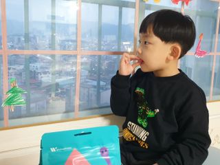 [푸름웰니스] 라바 쑥쑥구미 36g — 5점을 준 리뷰어가 2021년 12월 올린 사용 사진