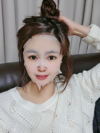 리더스코스메틱 리더스 라이트 바세린 마스크 4종 — 5점을 준 리뷰어가 2021년 4월 올린 사용 사진